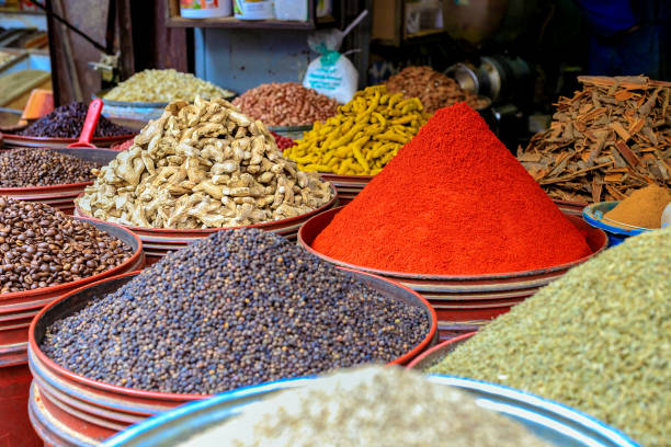 istock Traditional Spices at the market Marrakesh, Morocco 1152062646