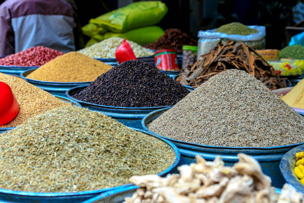 istock Traditional Spices at the market Marrakesh, Morocco 1152062749