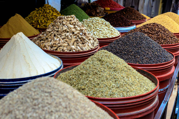 istock Traditional Spices at the market Marrakesh, Morocco 1152062866
