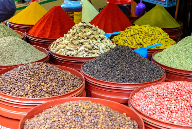 istock Traditional Spices at the market Marrakesh, Morocco 1152063598