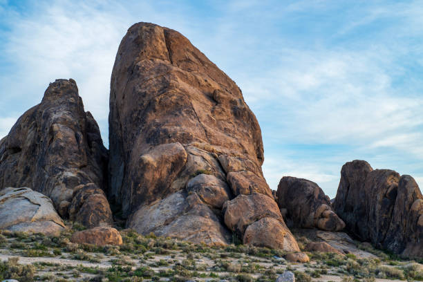 istock desert rock formations Alabama Hills Sierra Nevada mountains California 1152063607