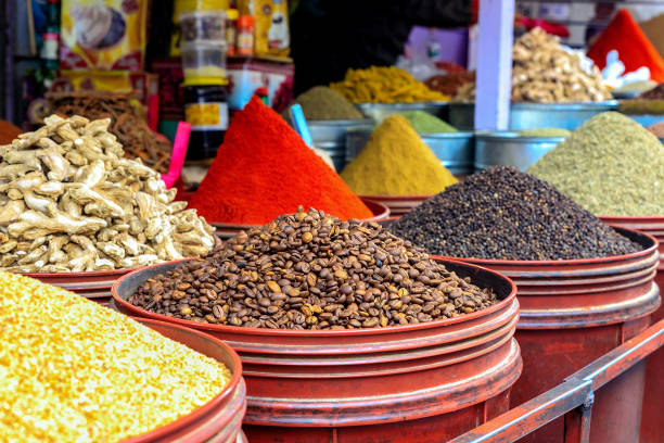 istock Traditional Spices at the market Marrakesh, Morocco 1152063778