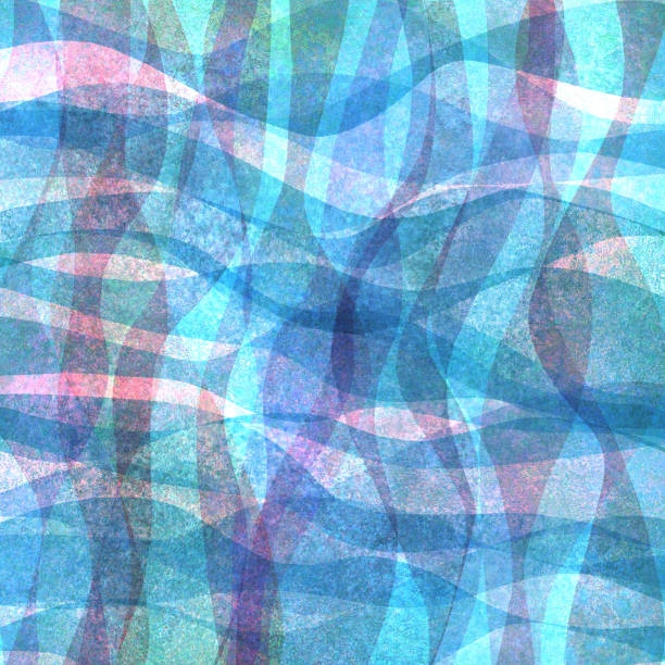 istock Watercolor transparent wave colorful background. Watercolour hand painted waves illustration 1152066178