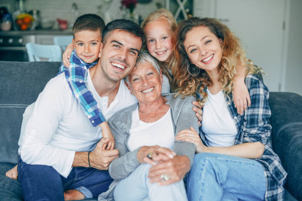 istock Portrait Of Multi Generation Family 1152066763