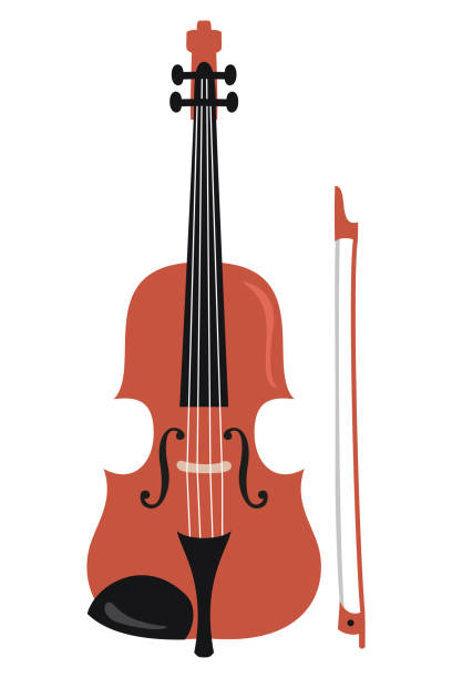 360+ Cartoon Of Violins And Bows Illustrations - iStock