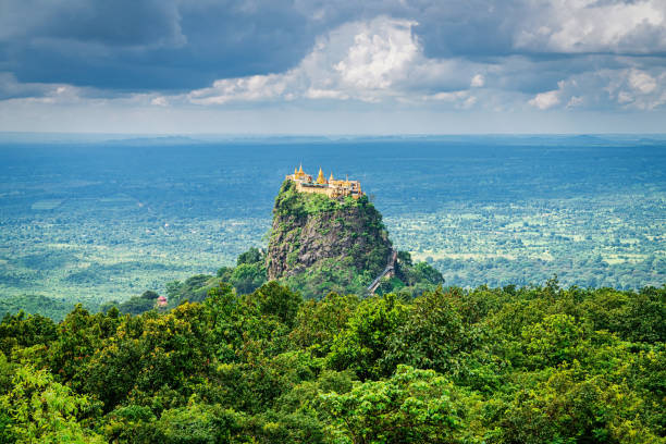 Mount Popa Taung Kalat Monastery Myanmar