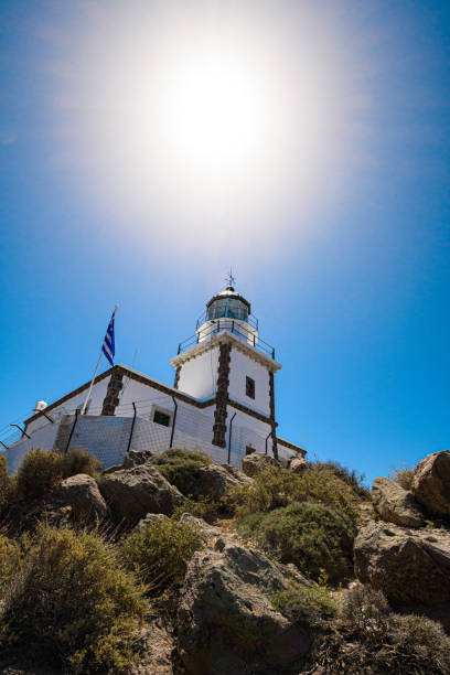 istock Faros at Akrotiri (faros akrotiriou) in Santorini, Greece 1152079160