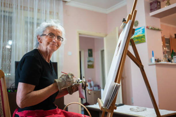 istock Painting is my favorite hobby 1152083382