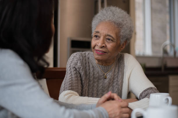 istock Two Female Seniors Relaxing Together 1152101637