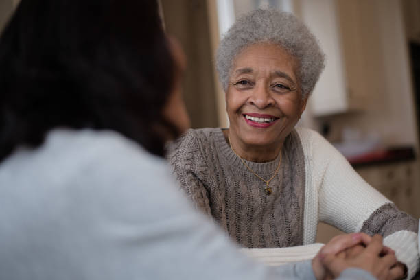 istock Two Female Seniors Relaxing Together 1152101638