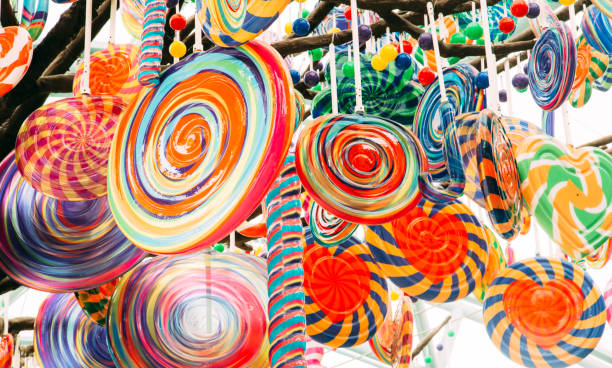 istock colorful balloons Lollipop tree balloon 1152113585