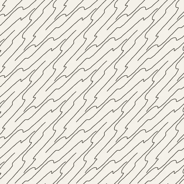 Vector illustration of Seamless Texture Pattern - Hand Drawn