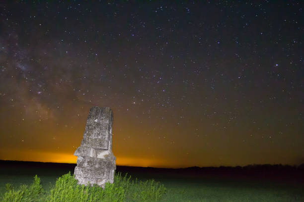 istock Catherine mile monument at the night 1152132499