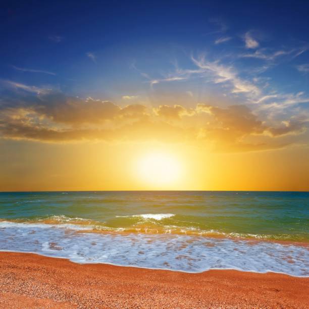 istock sea coast at the sunset 1152132591