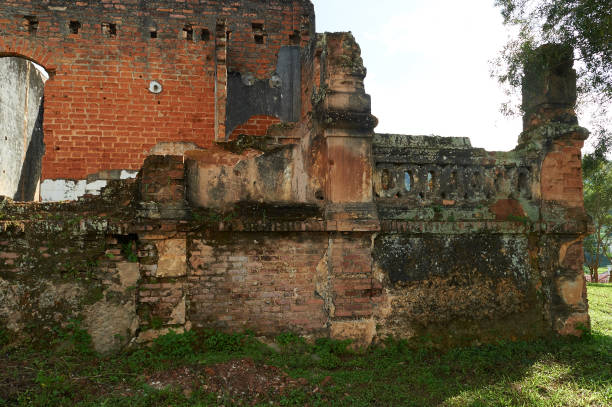 istock Ruins of French office 1152138820