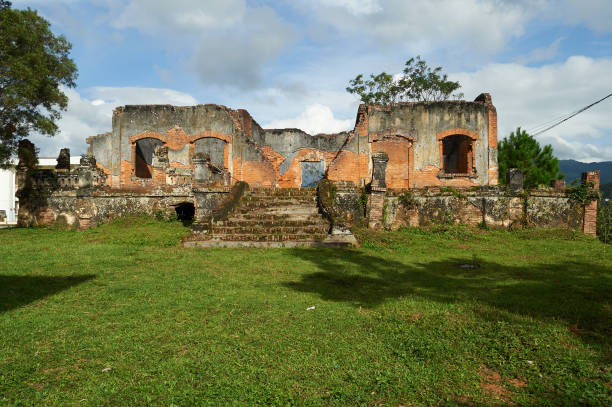 istock Ruins of French office 1152138831