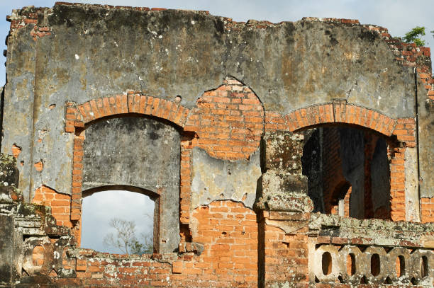 istock Ruins of French office 1152138842