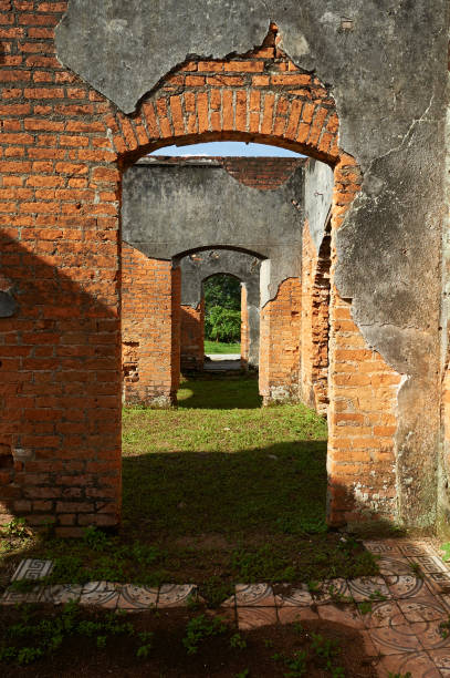 istock Ruins of French office 1152138856