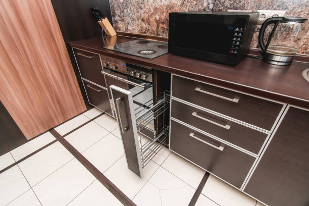istock Photo of a kitchen sliding drying cabinet 1152141731