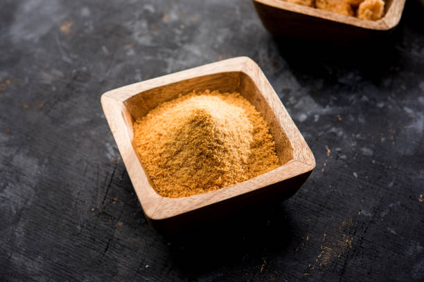 istock Organic Gur or Jggery Powder 1152144612