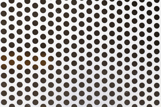 white steel mesh screen background seamless and texture