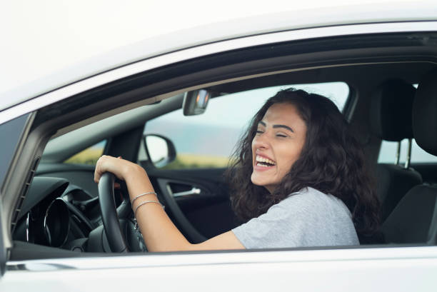 istock Woman driving a car 1152146235