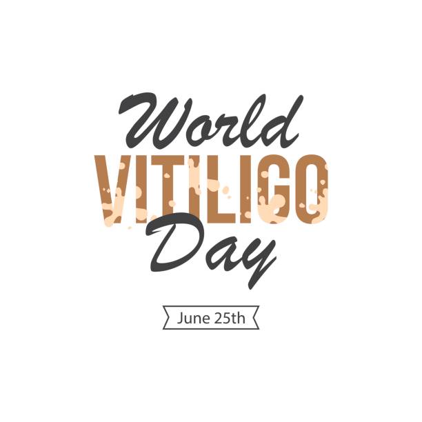World vitiligo day vector template. Design for banner, greeting cars or print. World vitiligo day vector template. Design for banner, greeting cars or print. vitiligo stock illustrations