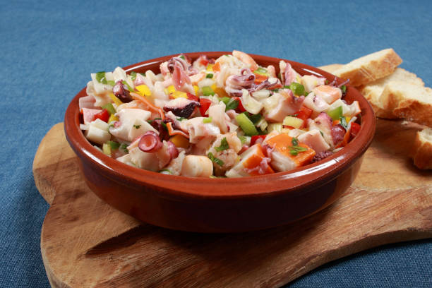 Delicious Peruvian Seafood Ceviche (Seviche) Dish Delicious Peruvian Seafood Ceviche (Seviche) Dish seviche photos stock pictures, royalty-free photos & images