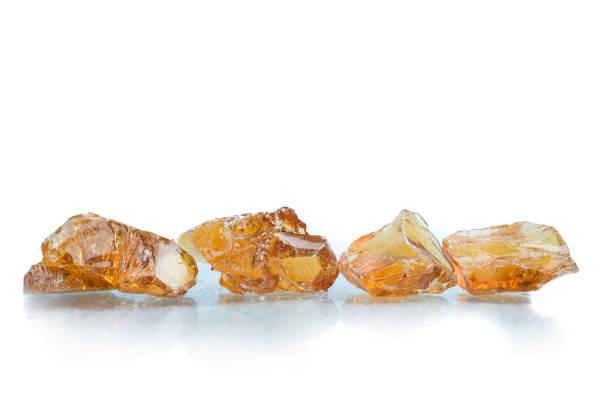 istock Wood resin on the white background 1152156018