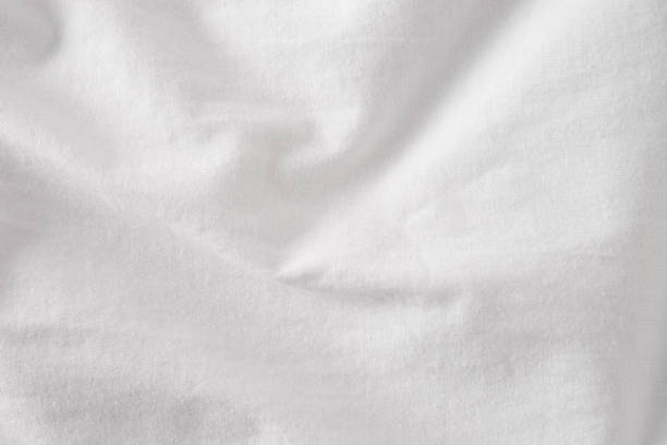 istock Full Frame Shot Of White Textile 1152161416
