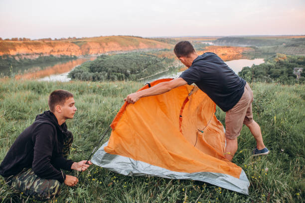 istock family men weekend tent canyon overnight stay 1152167987