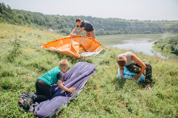 istock family men weekend tent canyon overnight stay 1152168062