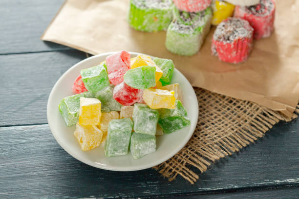 istock traditional eastern desserts on wooden background 1152171117