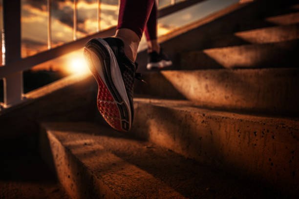 istock Running shoes, close up 1152171924