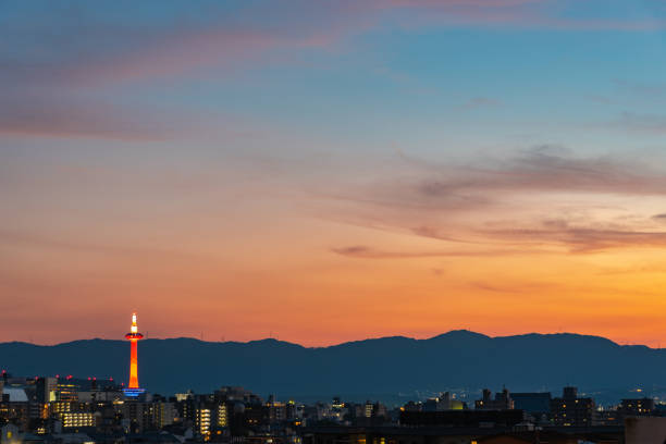 istock Kyoto Tower at night 1152172498