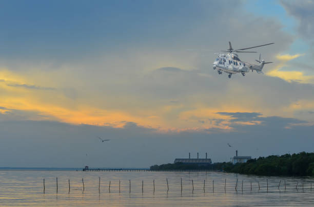 istock Helicopter, air, h225 1152173095