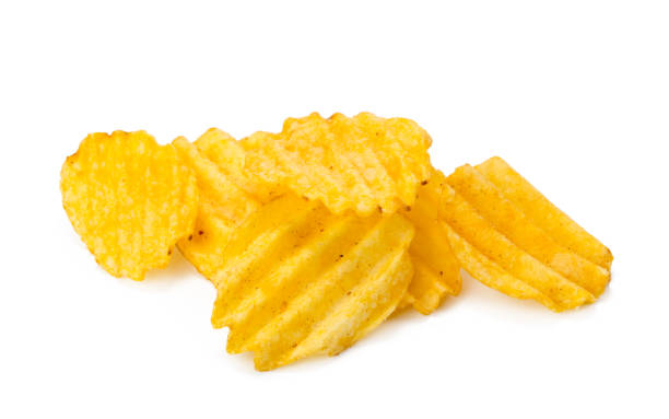istock yellow potato chips isolated on white 1152174696