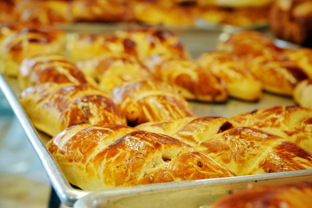 istock Delicious Savory Pastry Food For Breakfast 1152180901