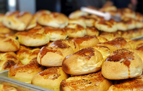 istock Delicious Savory Pastry Food For Breakfast 1152181064