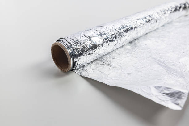 istock roll of aluminum foil isolated on white background 1152181313