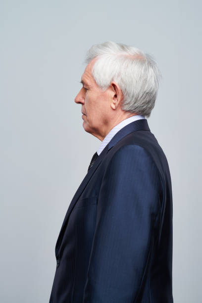 istock Side view of senior businessman 1152181666