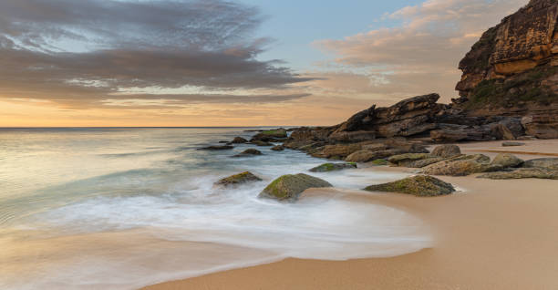 istock Coastal Sunrise Seascape Panorama 1152182473