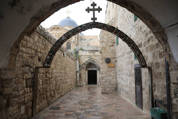istock Jerusalem old city Via Dolorosa 1152183956