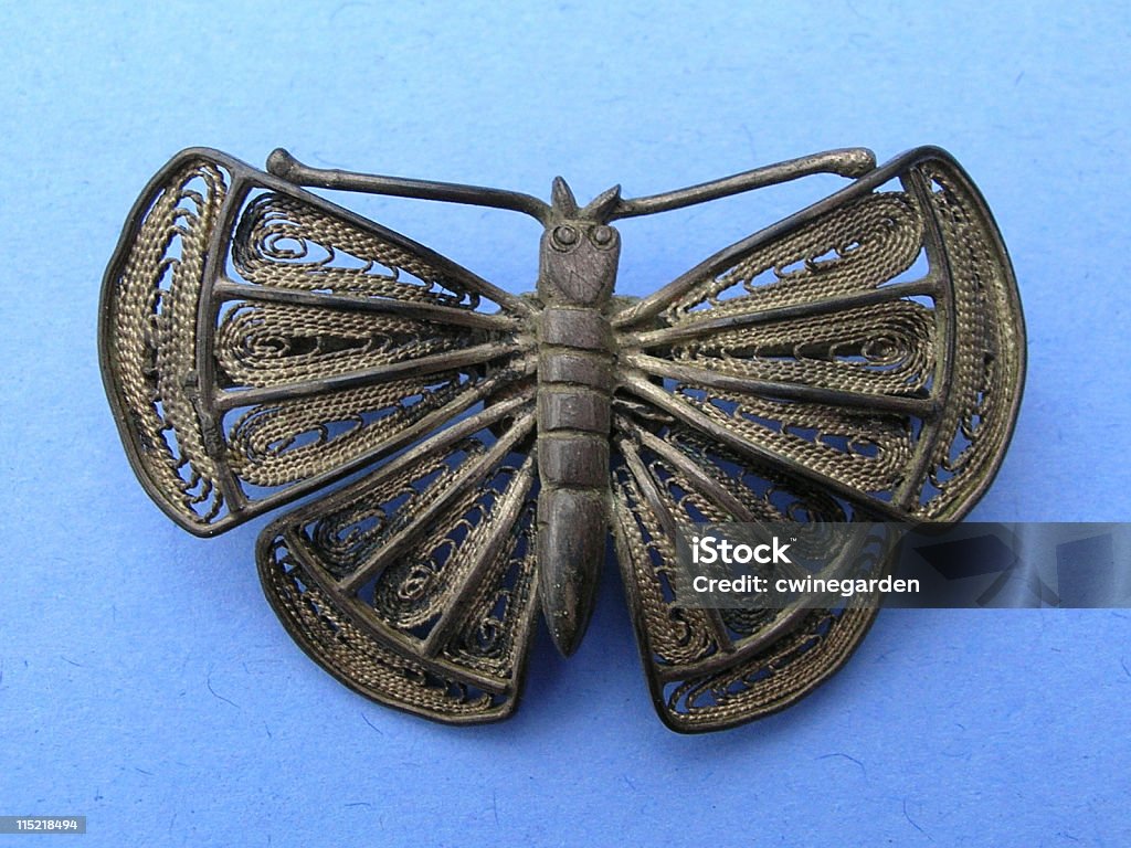 Joias: Broche de borboleta - Foto de stock de Acessório royalty-free