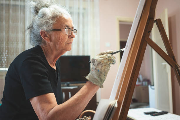 istock Painting is my favorite hobby 1152185572