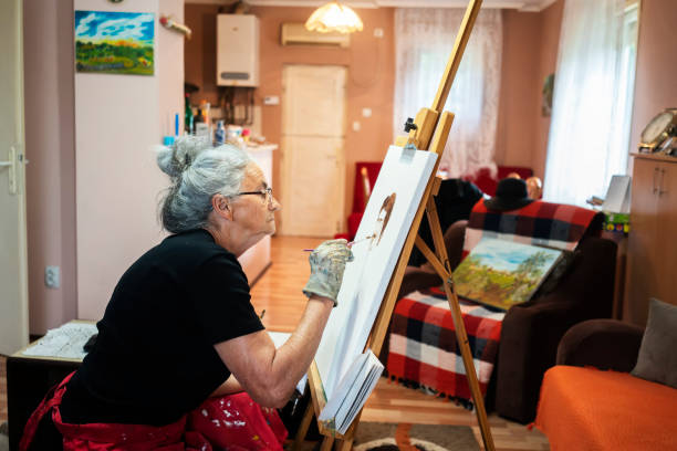 istock Painting is my favorite hobby 1152186525