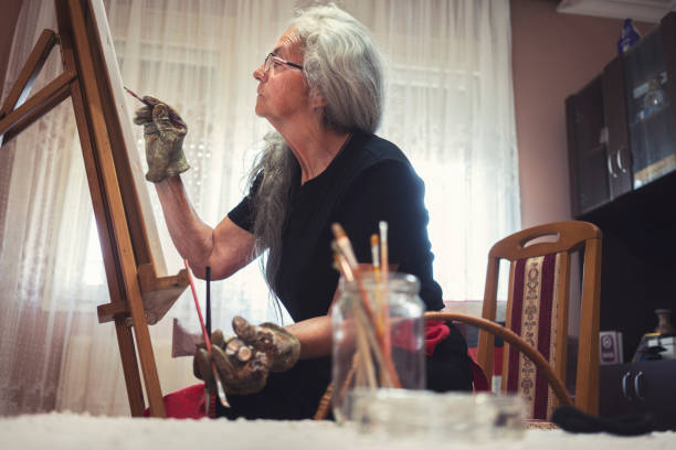 istock Painting is my favorite hobby 1152187335