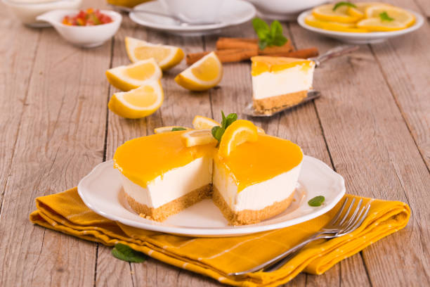 istock Lemon and mascarpone cheesecake. 1152189639