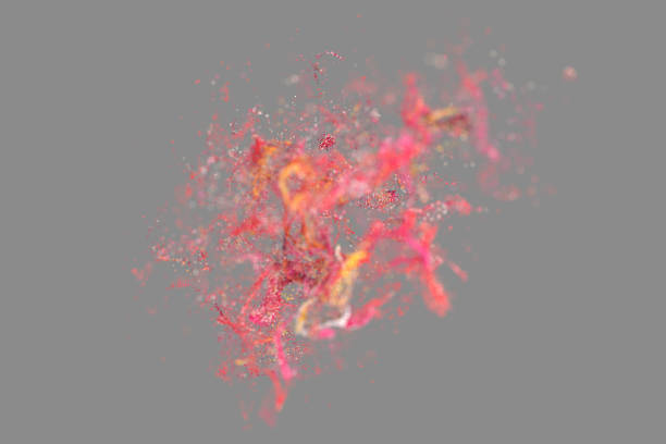 partículas rociadas - pink pepper fotografías e imágenes de stock