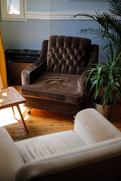 istock Living room in retro style 1152192665